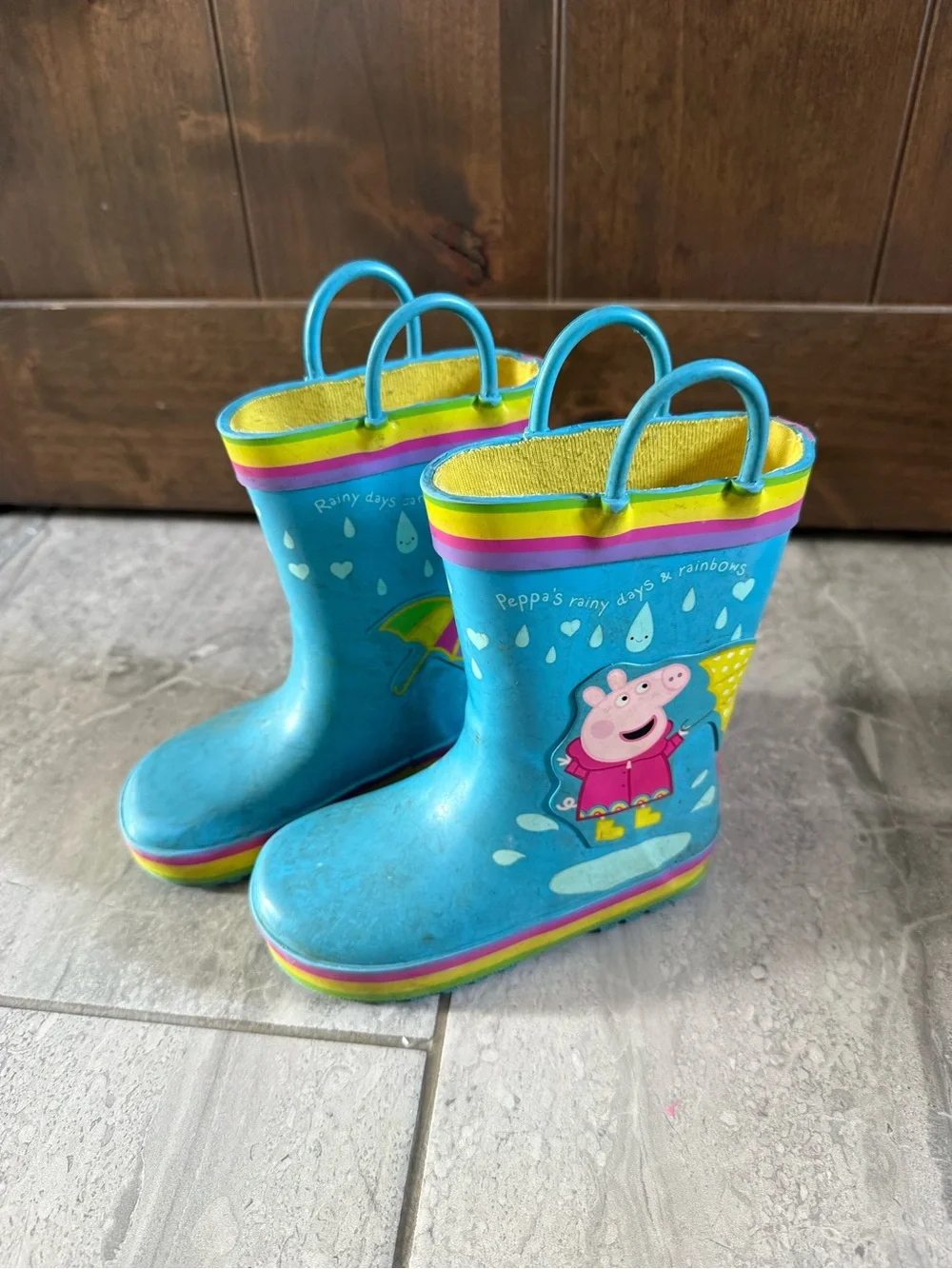Toddler Peppa Pig Rain Boots